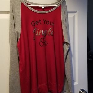 Maurices Christmas Top